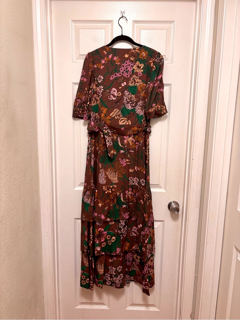 NWT BODEN V Neck Layered Dress in Woodland Whimsical Flora - Picture 10 of 12